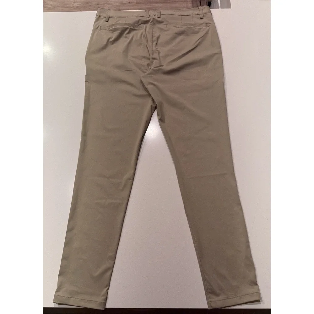 Rhone Commuter Pant Skinny Khaki 100541-212-36 Mens 36 NWT